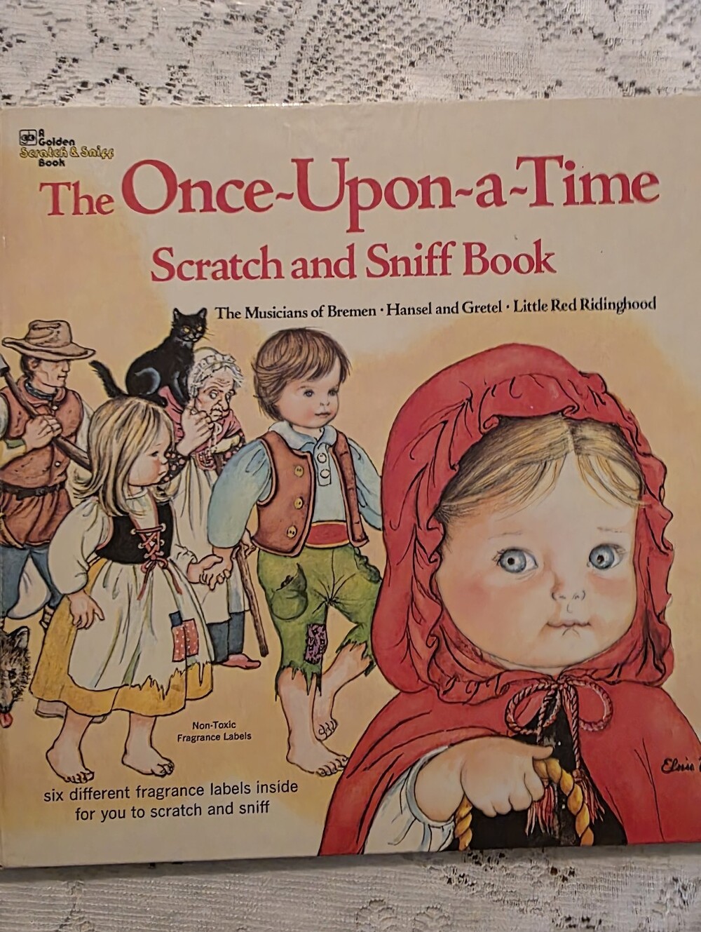 The Once-Upon-a-Time Scratch and Sniff Book Children's 1978